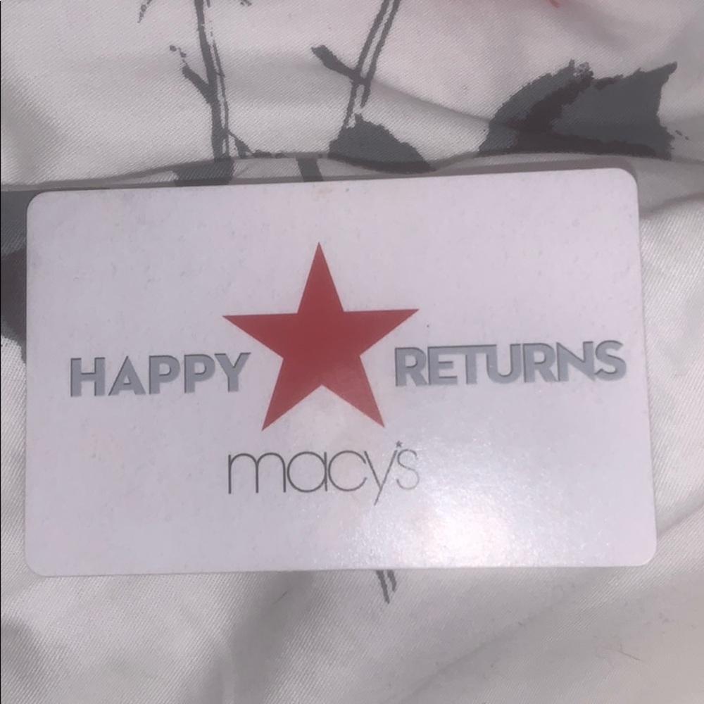 Macy’s gift card - worth $189